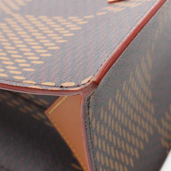 Louis Vuitton Ebene NIGO Tote Bag Brown Squared Monogram Giant LV Brown - Picture 6 of 7